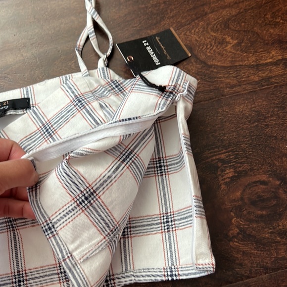 Forever 21 Checkered Crop Cami Top - Picture 6 of 7